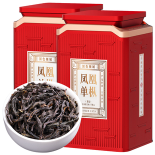 正宗鸭屎香凤凰单枞茶特级潮州单丛乌龙茶高山老枞茶叶礼盒装500g