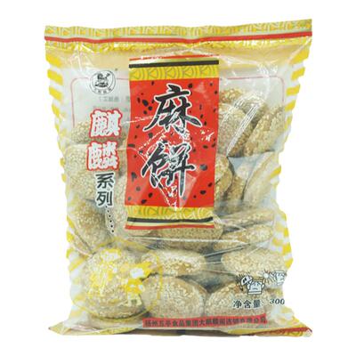 大麒麟阁麻饼扬州特产传统糕点