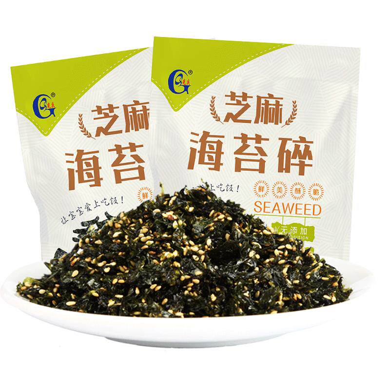 光庆即食海苔紫菜零食芝麻