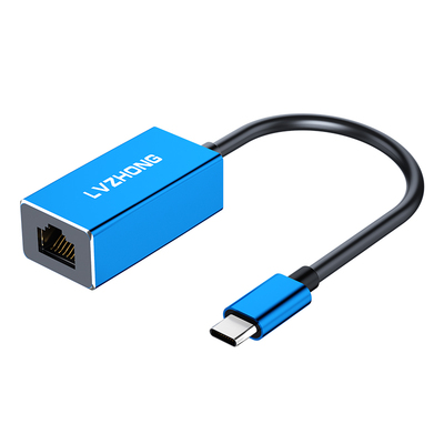 绿众Type-C转RJ45千兆网络转换器