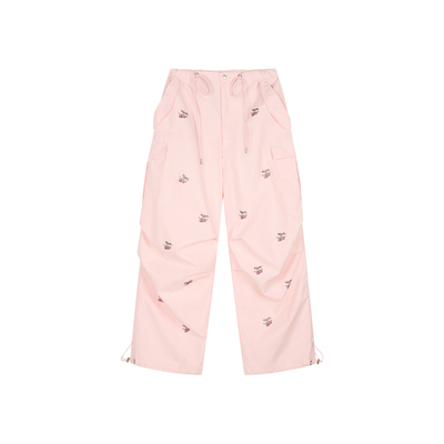 UOOYAA/乌丫烫钻工装裤