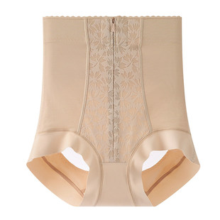 拉链强力收小肚子产后塑形高腰收腹提臀裤女翘臀无痕美体塑身内裤