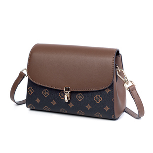 包包女款2025新款简约百搭气质小方包单肩包中年妈妈包女士斜挎包