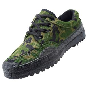 3520解放鞋男迷彩鞋帆布鞋劳保鞋工地鞋登山鞋防滑耐磨帆布鞋胶鞋