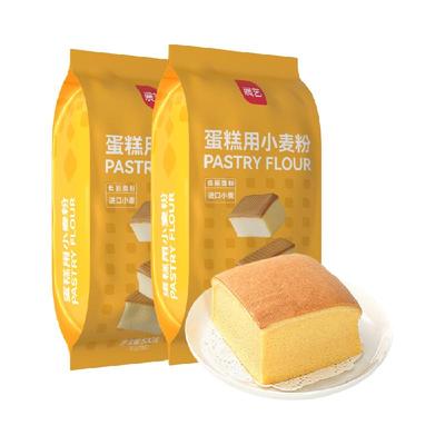 展艺低筋蛋糕粉500g*2烘焙原料