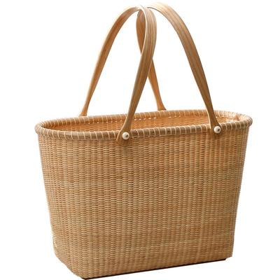 托特包藤编手提野餐户外买菜购物