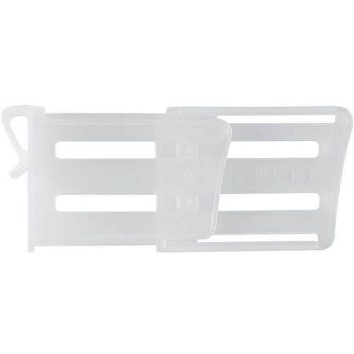 冰箱侧门分隔板收纳分格板夹子自由组合隔挡板固定扣配件可伸缩