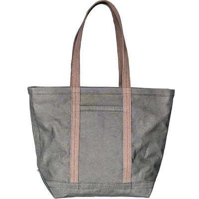 重磅硬厚帆布托特tote绿卡uivy