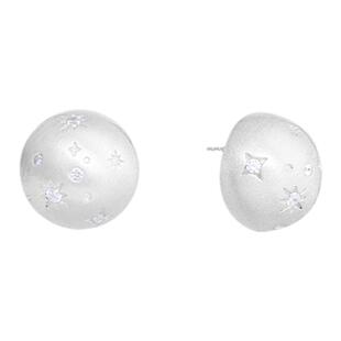 ARSIS星夜丝光星海耳钉法式百搭精致轻奢简约小众耳饰女