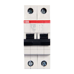 ABB专卖店 空气开关断路器220V总开2P双极SH202 C10A-63A微断
