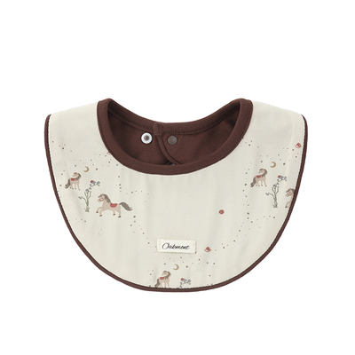 婴儿口水巾双面可用防水吸水围嘴