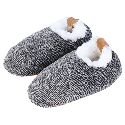 儿童保暖防滑加绒加厚地板鞋袜拖