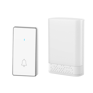 聋哑老人闪光门铃家用无线免插电床头病人呼叫器一键呼救震动玲