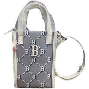 新款正品MLB时尚老花小巧轻便日常女休闲手拎包单肩包斜挎包ACRMD