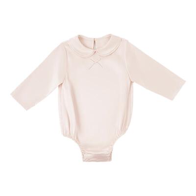 MANITO/曼尼陀 Sophia婴童桑蚕丝长袖连体衣娃娃领儿童家居服睡衣