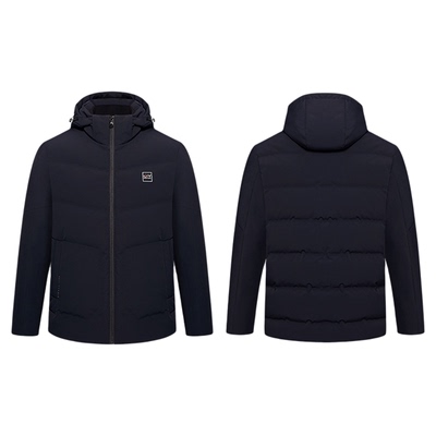 金利来GY保暖羽绒服可脱卸帽