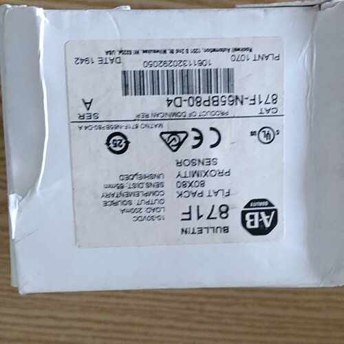 【议价-可维修】 Allen-Bradley 871F-N68P80-D4 传感器 /均有货