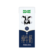 视界牧业学生营养健康早餐纯牛奶