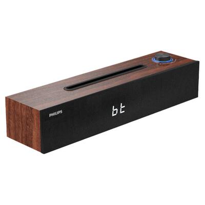 飞利浦蓝牙音箱木质音箱