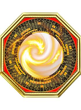 八卦镜家用大门口凹凸镜纯铜