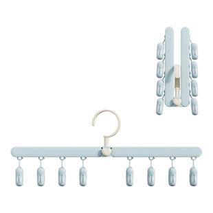 阳台晾袜子神器可折叠多功能凉衣夹子袜夹挂袜架晒内衣内裤的架子