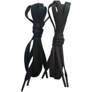 虎哥外销金属头打蜡扁鞋带 油蜡鞋带绳 专卖男女皮鞋带马丁靴板鞋