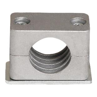 铝合金管夹液压管夹轻型内六角油管管夹船用耐高温管卡管夹6-42mm