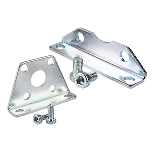 ACQ50-LB薄型缸气缸附件F-ACQ20LB脚架CQ2B32-LB气缸支架CQ-L050