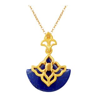 justgold镇金店北非迷情足金黄金吊坠1525531Y