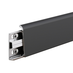 铝合金踢脚线6cm超薄极简地角贴脚线4公分新款不锈钢金属地脚线