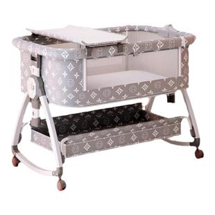 honeyseed母婴旗舰便携式新生儿索拉折叠大床婴儿床拼接床可移动