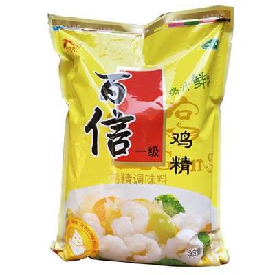 百信鸡精2斤金宫百信鸡精调味料清真鸡精1kg 炒菜煲汤料商用鸡精