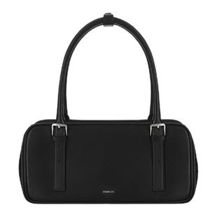 STAND OIL韩国女士25冬季经典廓形带扣通勤方形保龄球包包MUSINSA