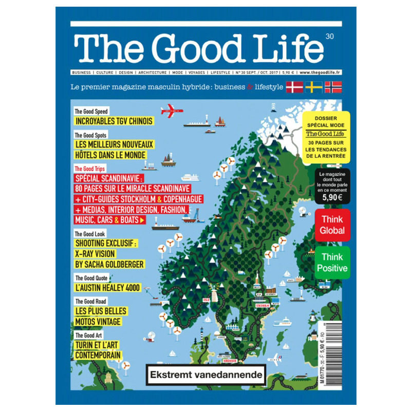 订阅 The Good Life 城市生活杂志 法国法文原版 年订6期 E329 年订6期