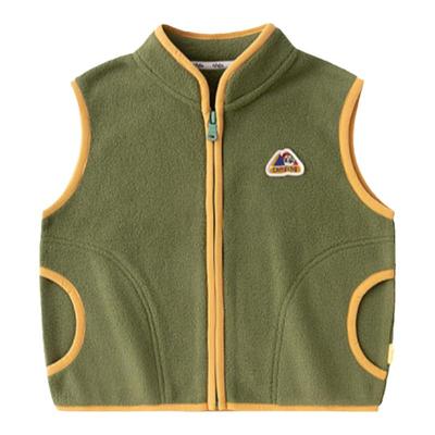 嘟嘟家男童马甲秋冬宝宝背心摇粒绒冬季儿童冬装上衣女童童装坎肩