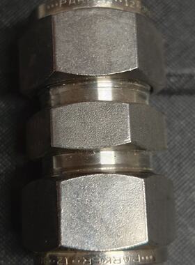 议价Parker Stainless Steel Ferrule StraightThrough Connector