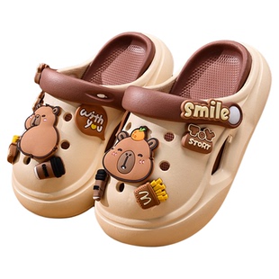 儿童拖鞋男童洞洞鞋男孩夏季新款小孩女孩防滑女童凉鞋宝宝轻便