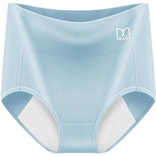 纯棉生理期内裤女月经防漏安全裤高腰姨妈例假抗菌大码卫生三角裤