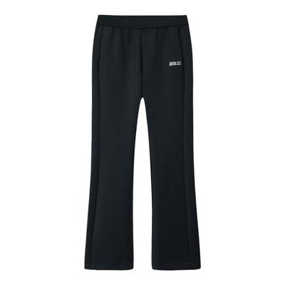 ANNA SUI安娜苏运动 秋冬高弹针织户外运动直筒裤百搭修身美型女