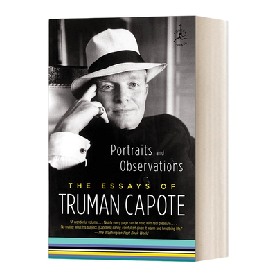 英文原版 Portraits and Observations 肖像与观察 杜鲁门 卡波特随笔 兰登书屋现代图书馆经典系列 英文版 进口英语原版书籍