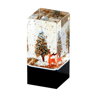 圣诞节礼物送国外客户创意树脂印章生日礼物送女生新年元旦礼物