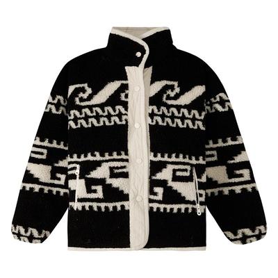 左西秋冬双面穿绗棉棉服