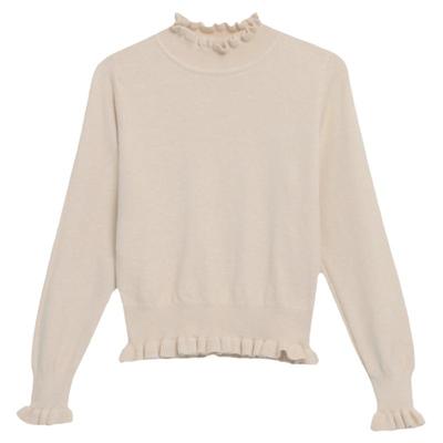 半高领毛衣女小个子打底针织衫