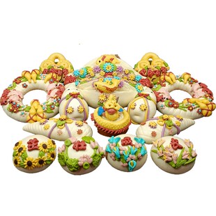 花饽饽馍馍馒头长命锁句句儿童小孩宝宝满月百日百天周岁生日抓周