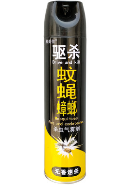 杀虫气雾剂无味驱杀蚊蝇蟑螂喷雾