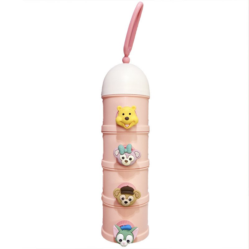 婴儿大容量奶粉盒便携格婴儿卡通