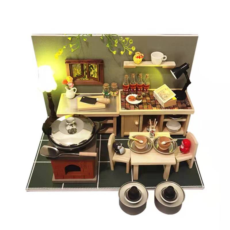 迷你小厨房微缩真煮厨具