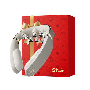 SKG颈椎按摩器G7-2豪华款仿真物理推揉颈部多功能按摩仪生日礼物