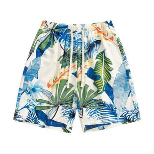 NASA STUSY美式2025新款夏装男款休闲五分裤子冰丝透气宽松短裤