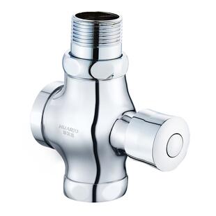 厕所冲水阀蹲便器卫生间手按式大便器便池按压延时阀门冲洗阀开关